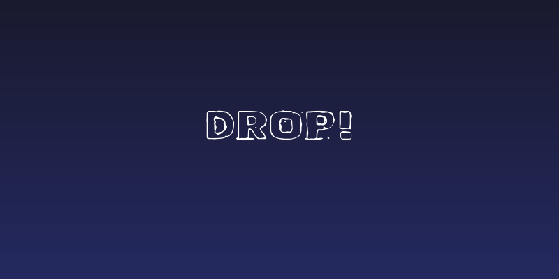 Drop! Social Header