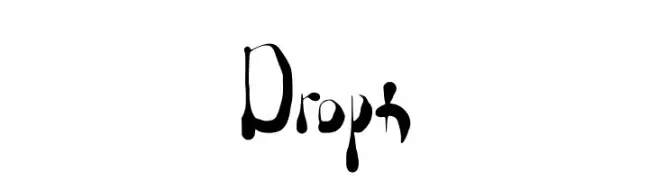 Droph  Frei Schriftart Herunterladen