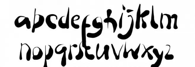 Droph Font Litere mici