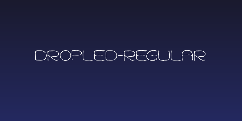 Dropled-Regular Social Header