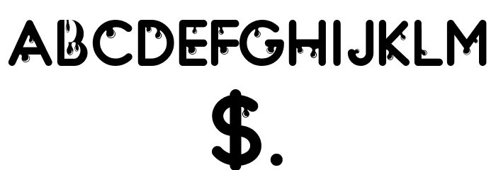 Drops Font OTHER CHARS