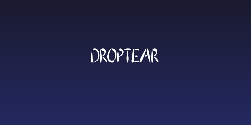 Droptear Social Header