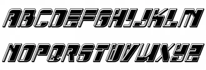 Drosselmeyer Bevel Italic Schriftart Groß