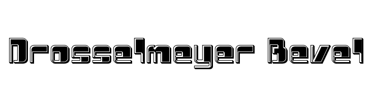 Drosselmeyer Bevel  font caratteri gratis