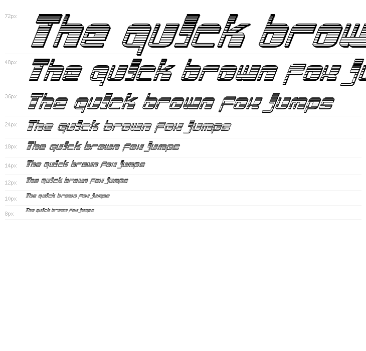 Drosselmeyer Chrome Italic Waterfall