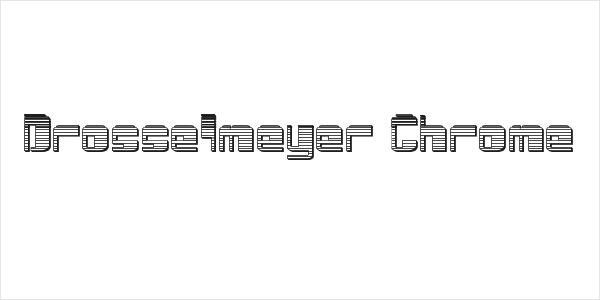 Drosselmeyer Chrome Logo