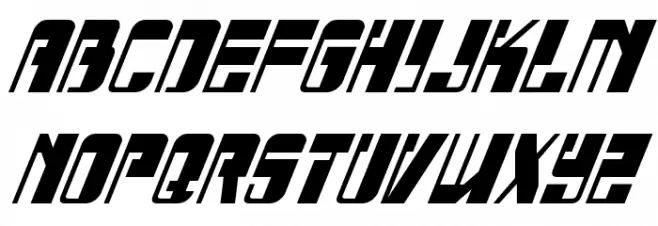 Drosselmeyer Condensed Italic Fonte MAIÚSCULAS