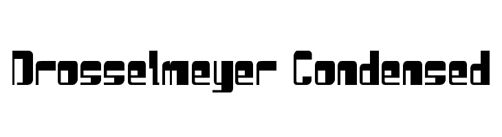 Drosselmeyer Condensed  नि: शुल्क फ़ॉन्ट्स डाउनलोड