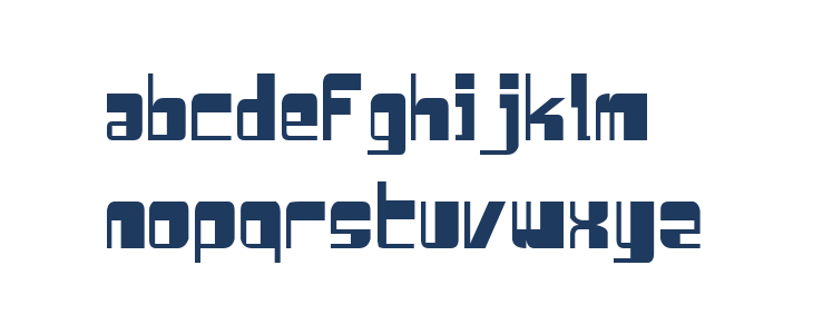 Drosselmeyer Condensed Lowercase