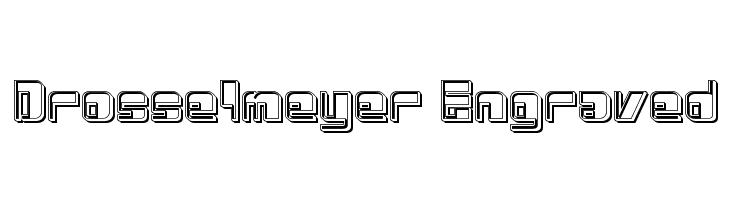 Drosselmeyer Engraved  Fuentes Gratis Descargar