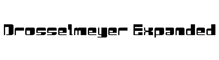 Drosselmeyer Expanded  font caratteri gratis