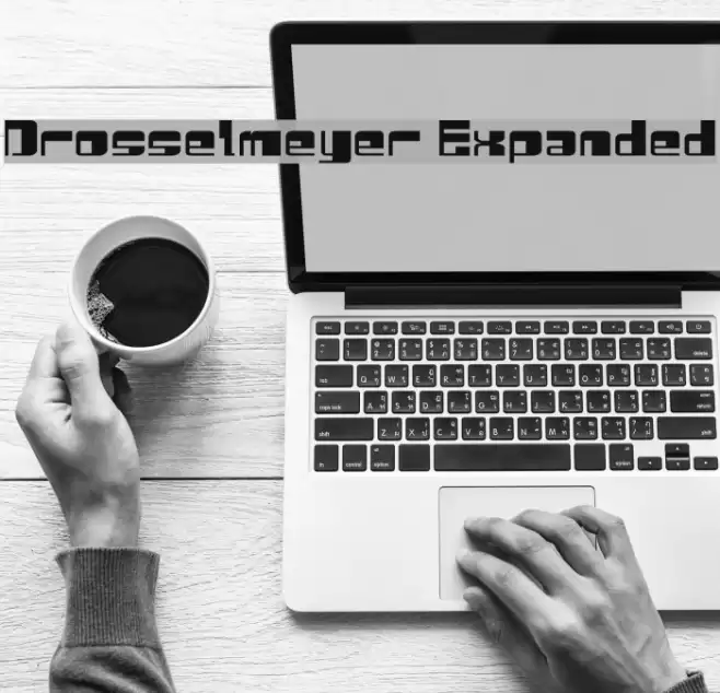 Drosselmeyer Expanded Font examples