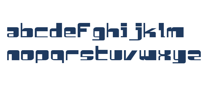 Drosselmeyer Expanded Lowercase