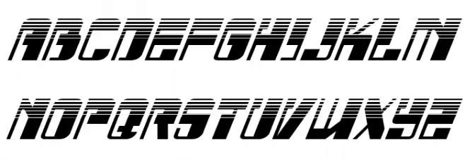 Drosselmeyer Halftone Italic Polices MAJUSCULES