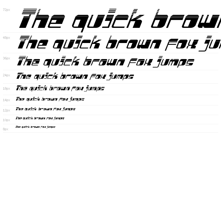 Drosselmeyer Halftone Italic Waterfall