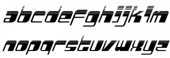 Drosselmeyer Halftone Italic Fuentes MINÚSCULAS