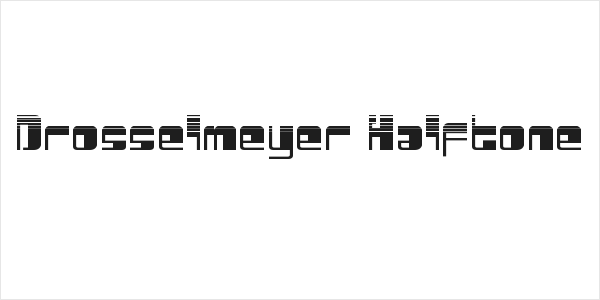 Drosselmeyer Halftone Logo