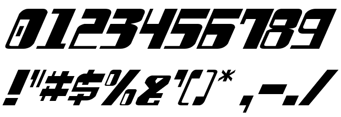 Drosselmeyer Italic Font OTHER CHARS