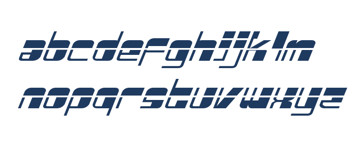 Drosselmeyer Laser Italic Lowercase