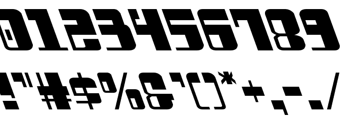 Drosselmeyer Leftalic Font OTHER CHARS