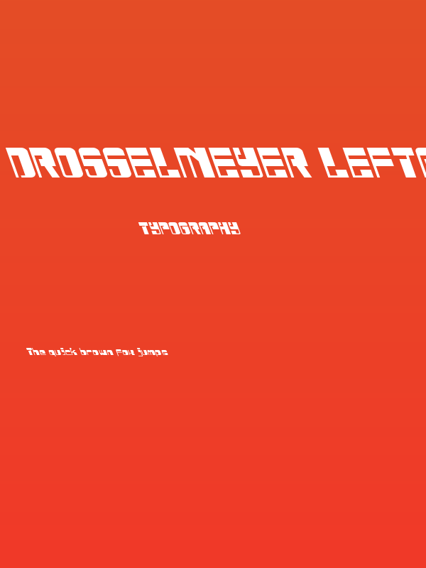 Drosselmeyer Leftalic Poster