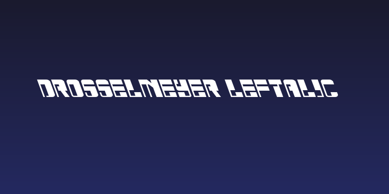 Drosselmeyer Leftalic Social Header