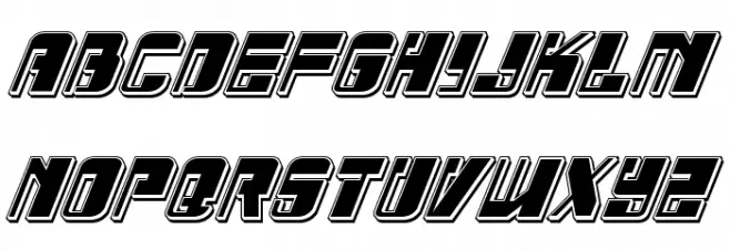 Drosselmeyer Punch Italic Schriftart Groß