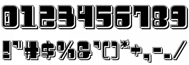 Drosselmeyer Punch Font OTHER CHARS