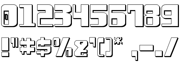 Drosselmeyer Shadow Font OTHER CHARS