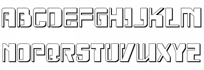 Drosselmeyer Shadow Schriftart Groß
