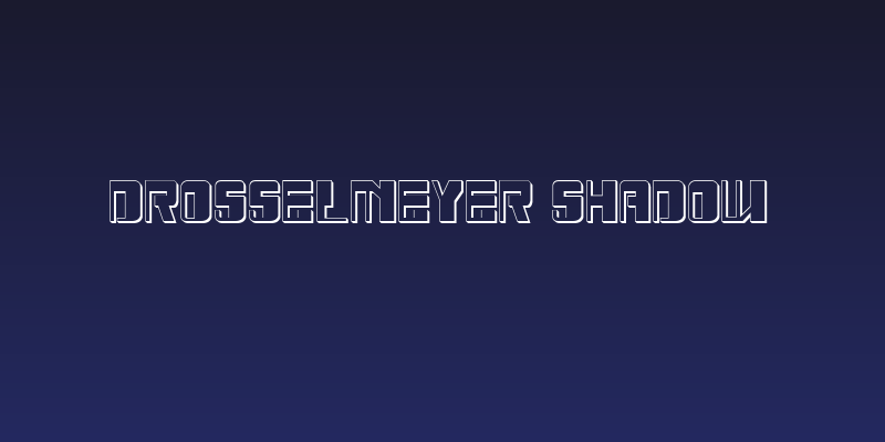 Drosselmeyer Shadow Social Header