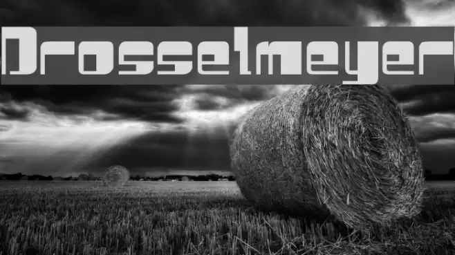 Drosselmeyer Font examples