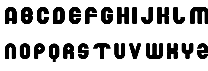 Drowning Monkey Font LOWERCASE