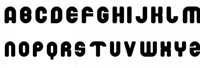 Drowning Monkey Font Litere mici