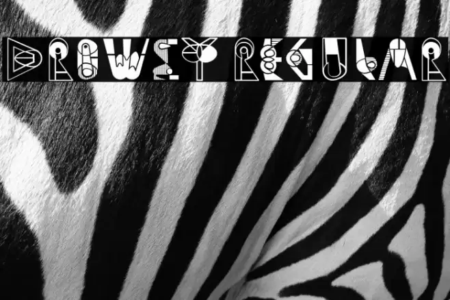 Drowsy Regular フォント examples