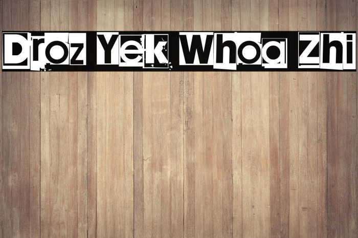 Droz Yek Whoa Zhi Example 2