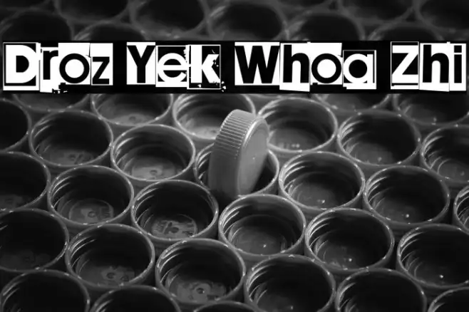 Droz Yek Whoa Zhi Example 3