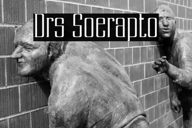 Drs Soerapto Font examples