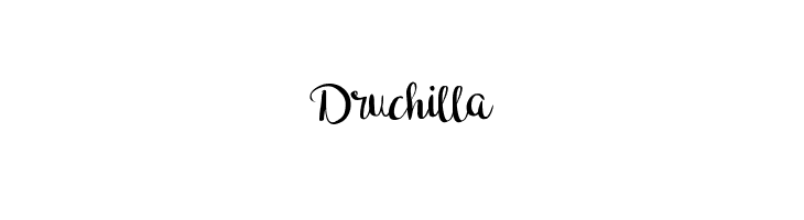 Druchilla Font