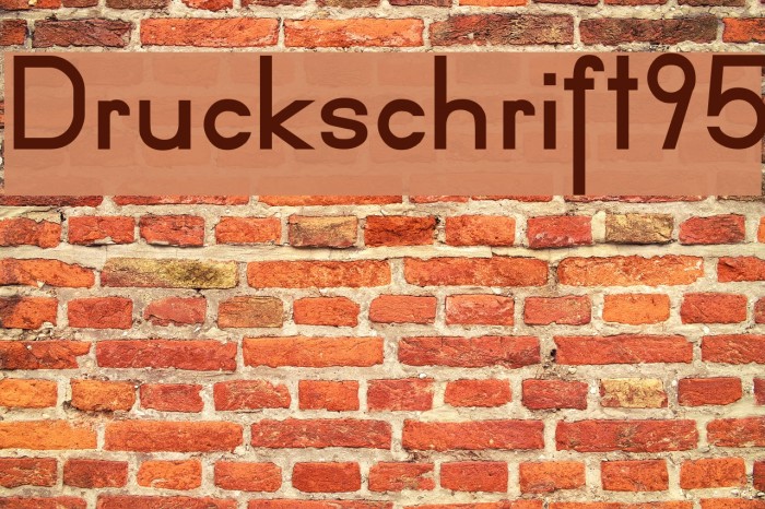 Druckschrift95 Example 1