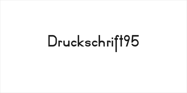 Druckschrift95 Logo