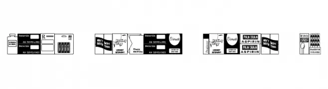 Drug Store Items JL  Free Fonts Download
