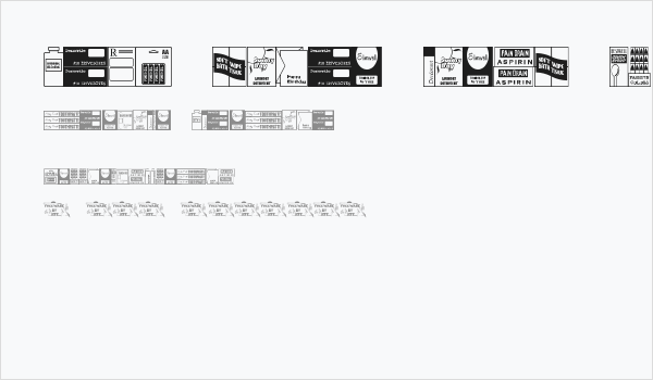 Drug Store Items JL Business Card