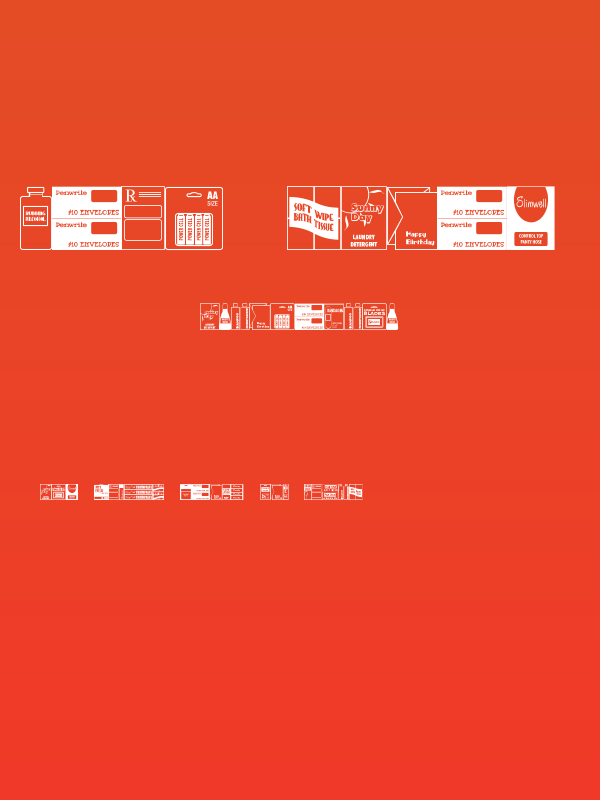 Drug Store Items JL Poster