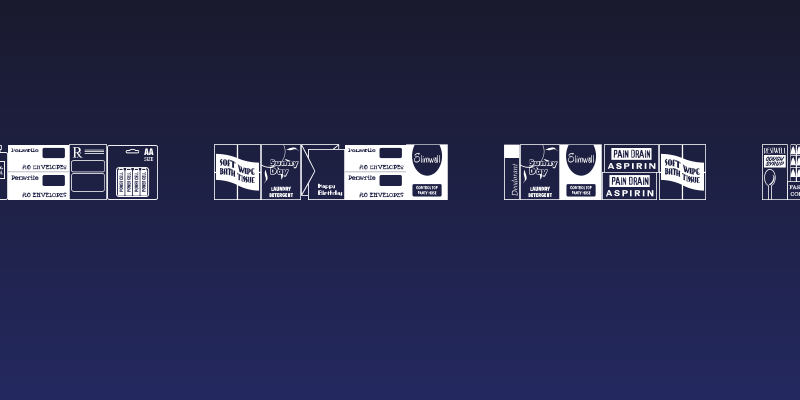 Drug Store Items JL Social Header