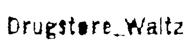 Drugstore_Waltz  免费字体下载