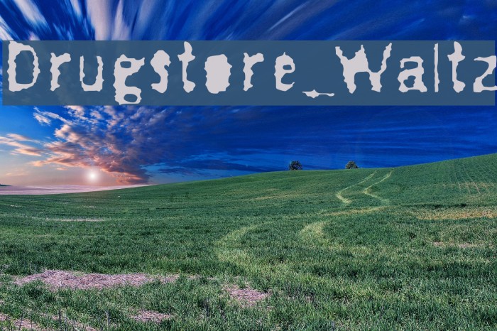 Drugstore_Waltz Example 1