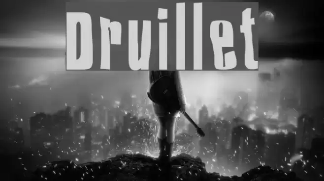 Druillet Polices examples