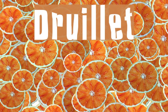 Druillet Font examples