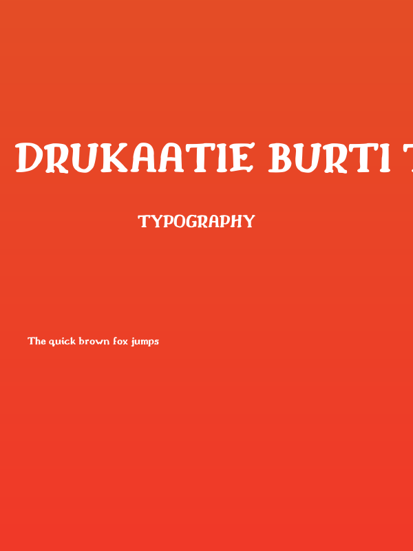 Drukaatie burti trekni Poster